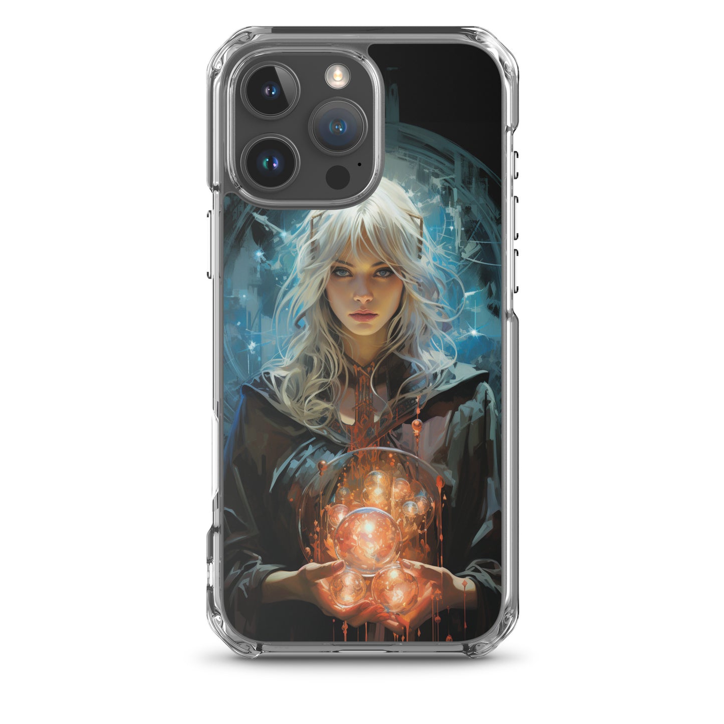 Dungeons and Dragons Female Elf Sorcerer iPhone Case