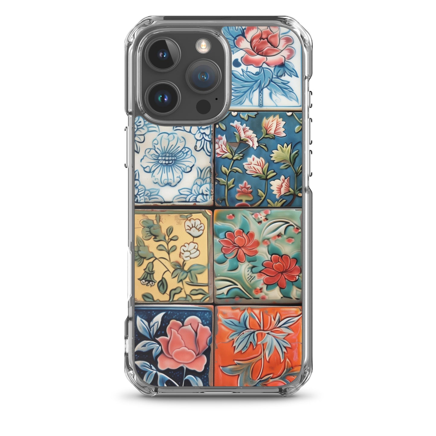 iPhone Case Colorful Majolilca Tiles