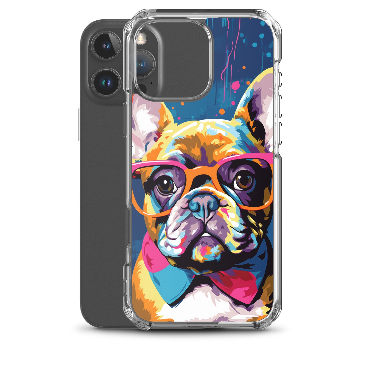 iPhone Case Painted Stylish French Bulldog
