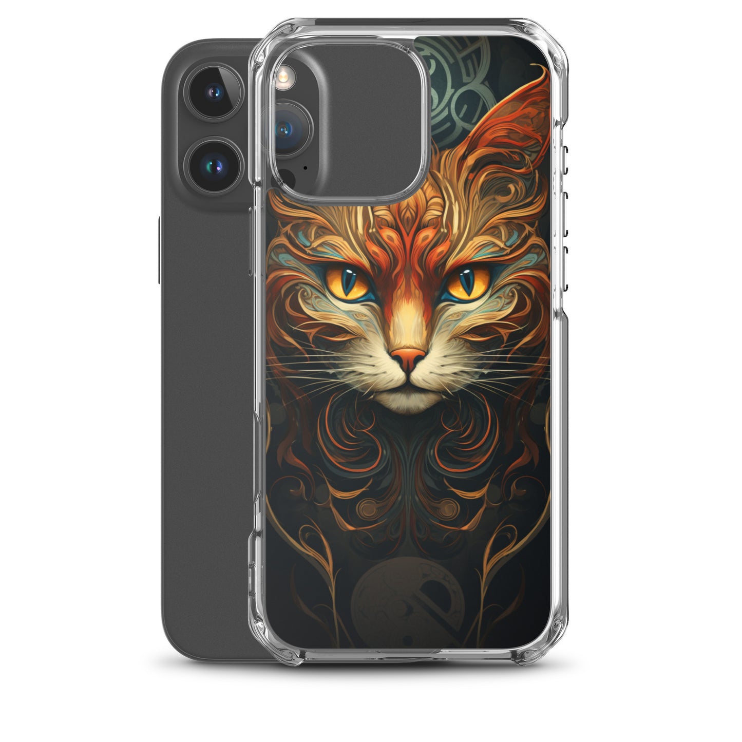 Art Nouveau Cat #2 iPhone Case