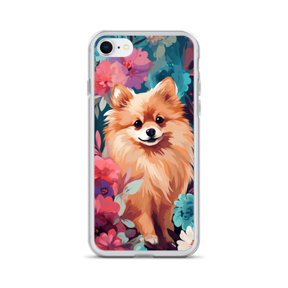 iPhone Case Painted Pomeranian