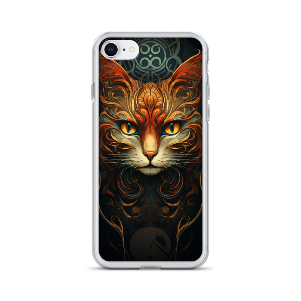 Art Nouveau Cat #2 iPhone Case