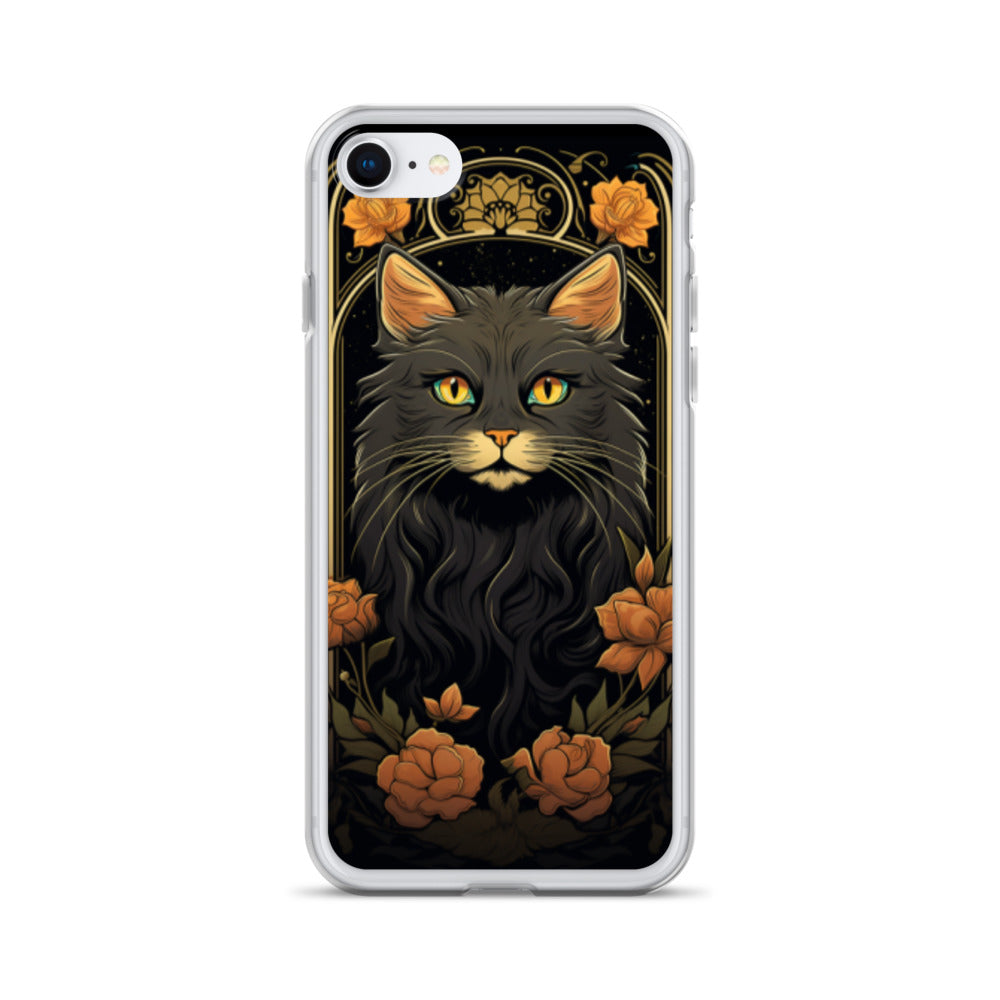 Art Nouveau Cat iPhone Case