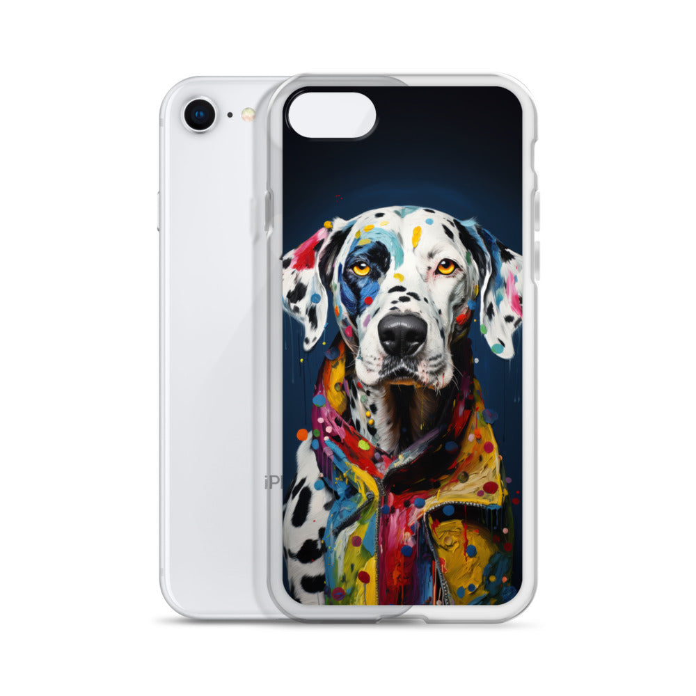 iPhone Case Painted Dalmatian