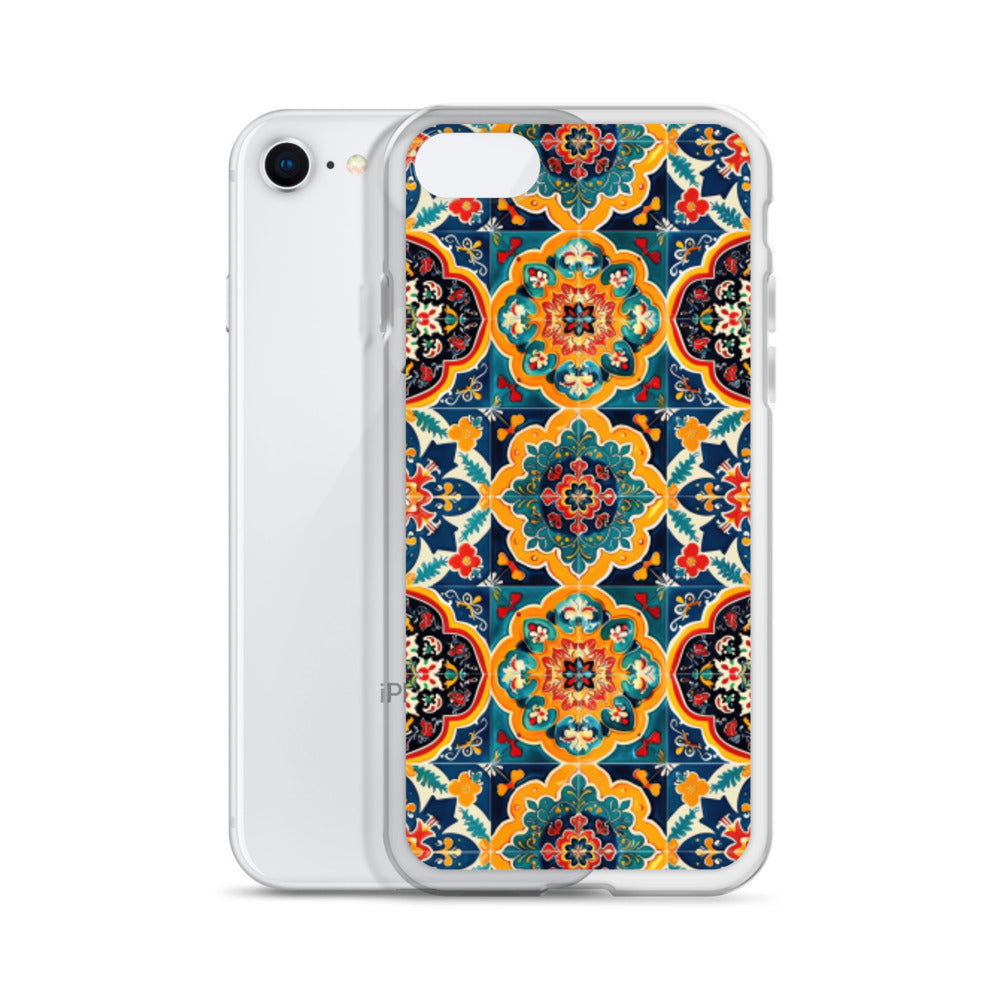 iPhone Case Colorful Armenian Ceramic Tiles