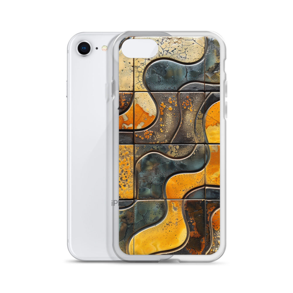 iPhone Case West German Lava Tile