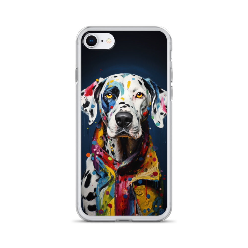 iPhone Case Painted Dalmatian