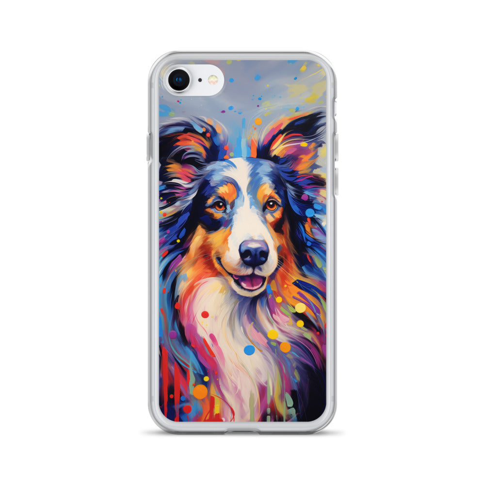 iPhone Case Painted Collie