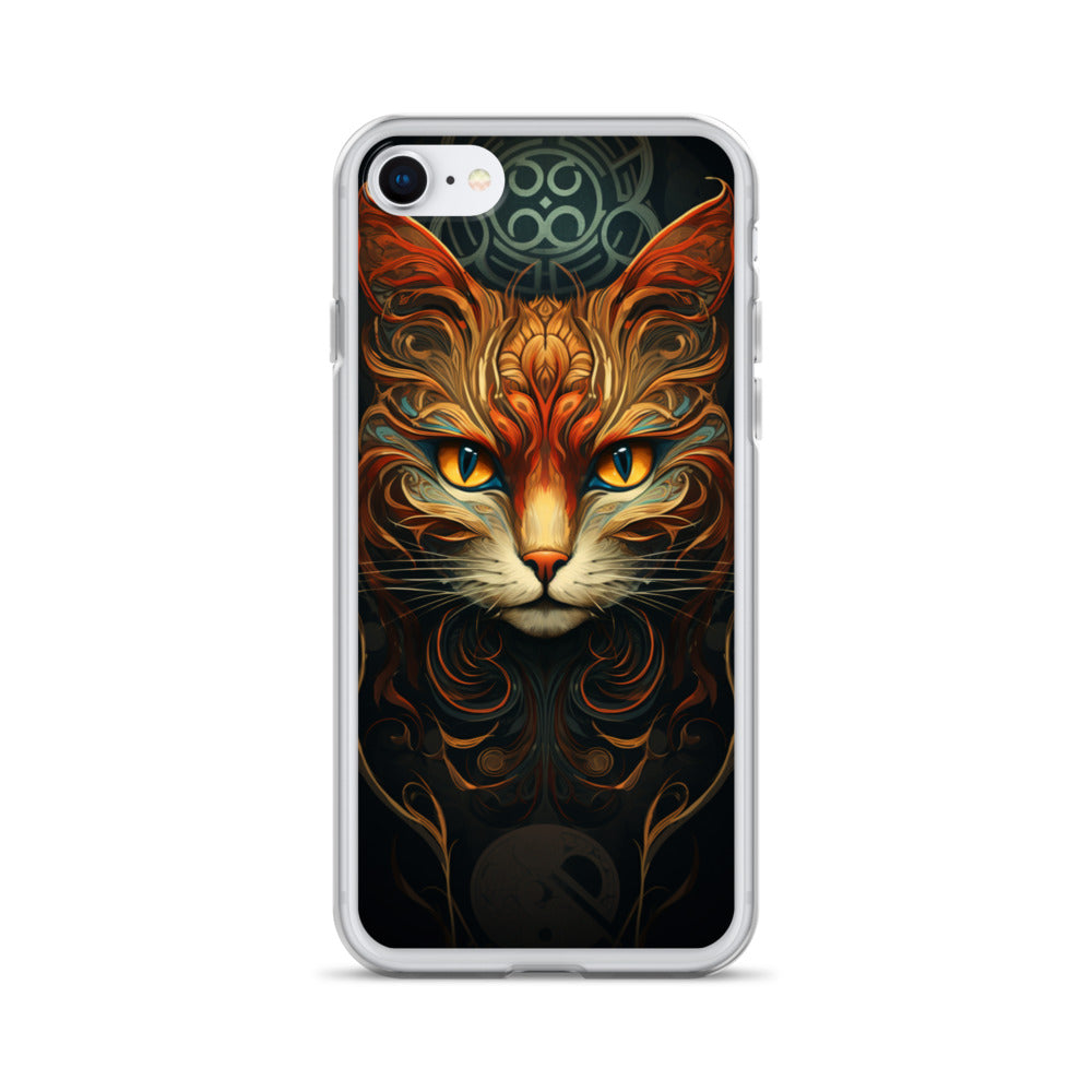 Art Nouveau Cat #2 iPhone Case