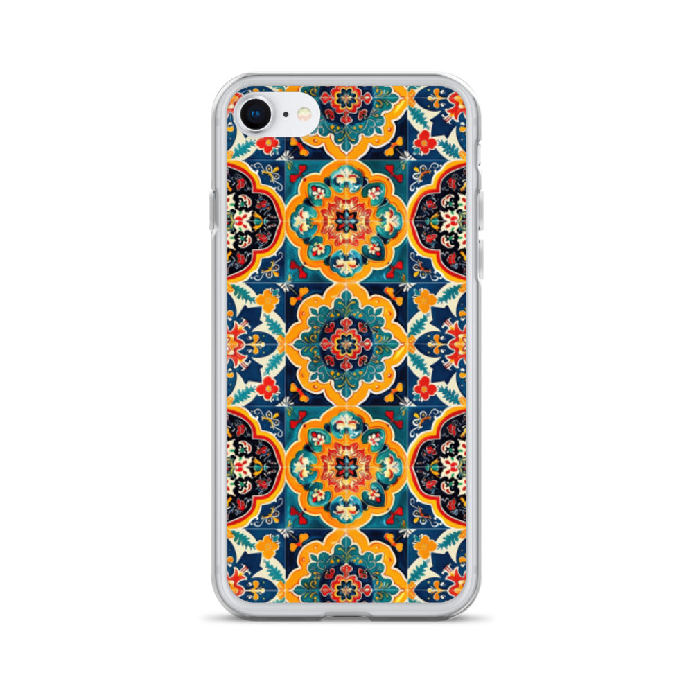 iPhone Case Colorful Armenian Ceramic Tiles
