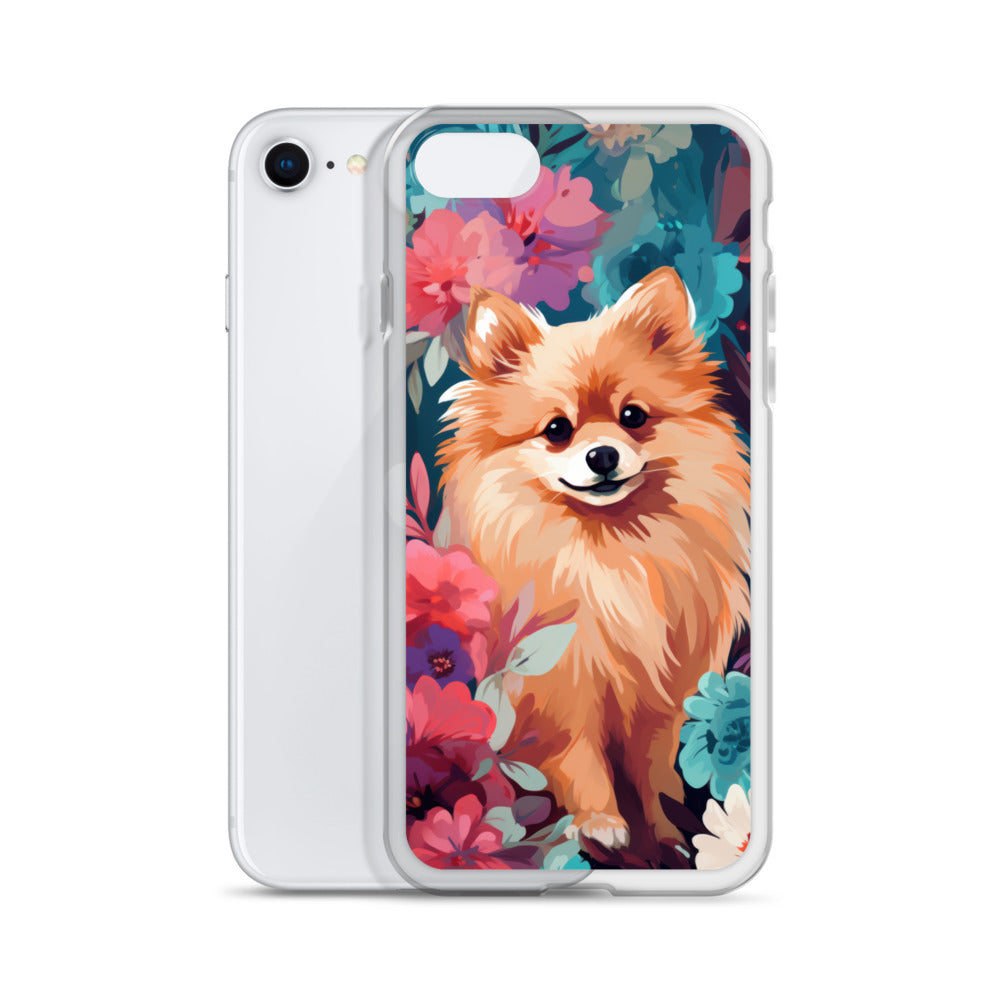 iPhone Case Painted Pomeranian