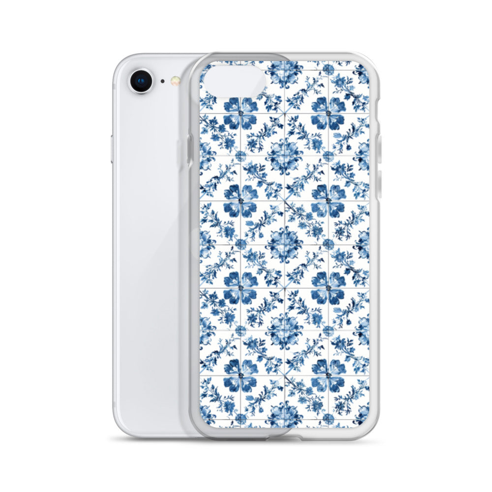 iPhone Case French Provincial 19th Century Painted Tile
