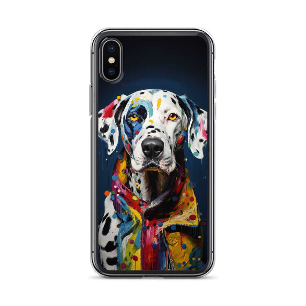 iPhone Case Painted Dalmatian