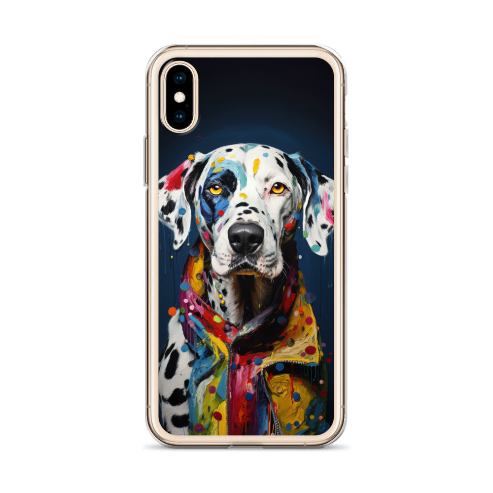 iPhone Case Painted Dalmatian