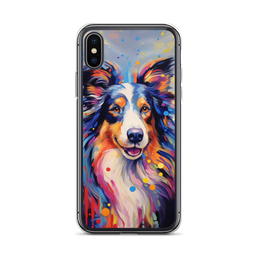 iPhone Case Painted Collie