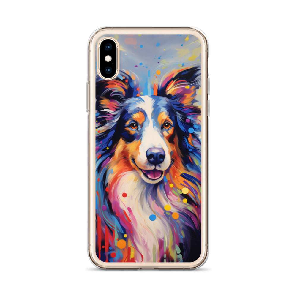 iPhone Case Painted Collie