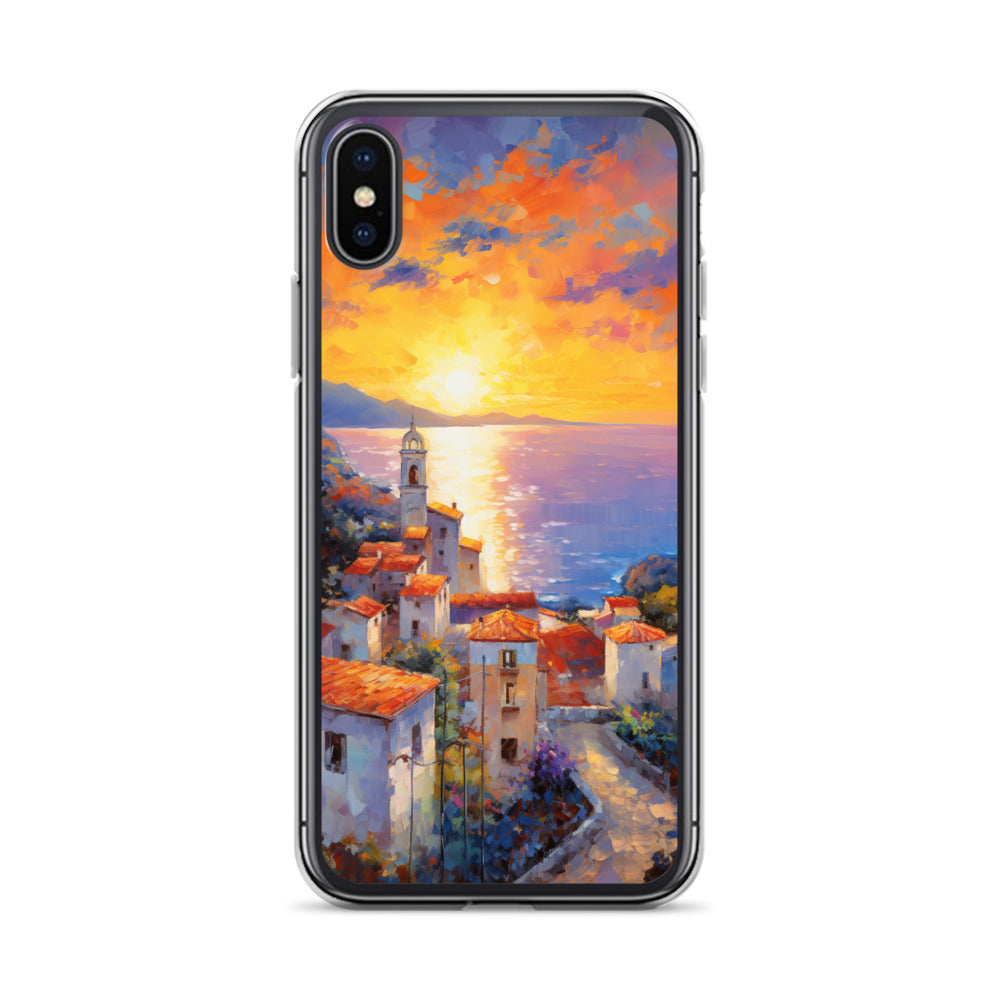 Seaside Village iPhone Case