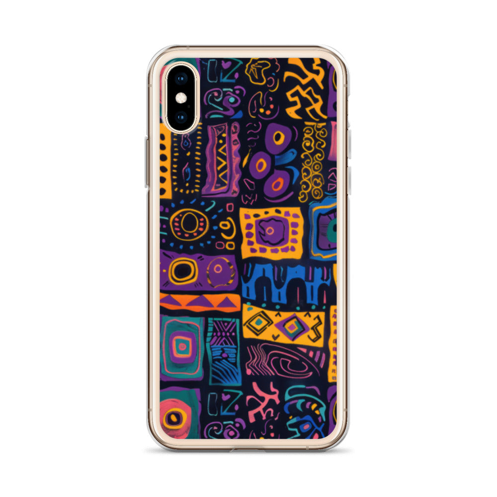 iPhone Case Colorful Yemanja Pattern