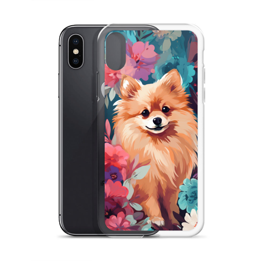 iPhone Case Painted Pomeranian