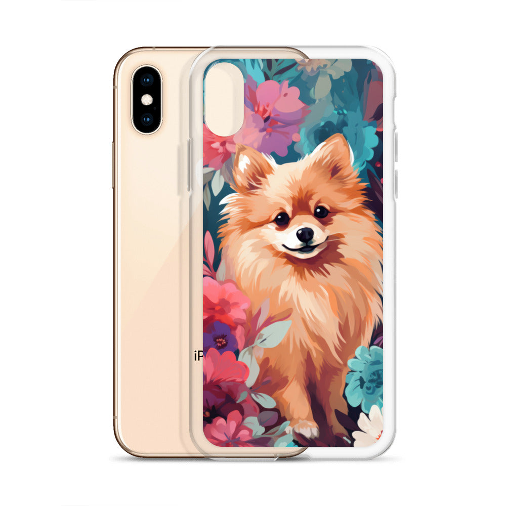 iPhone Case Painted Pomeranian