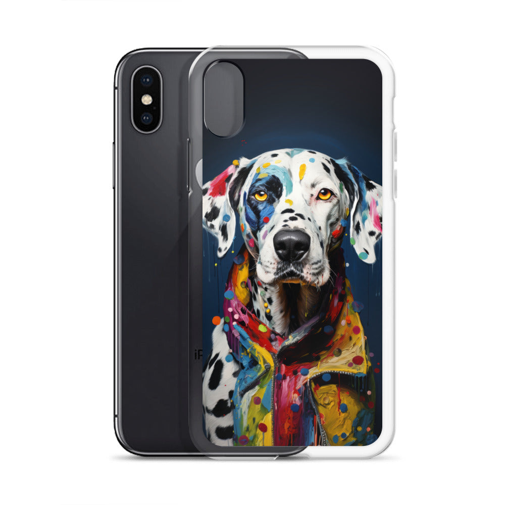 iPhone Case Painted Dalmatian