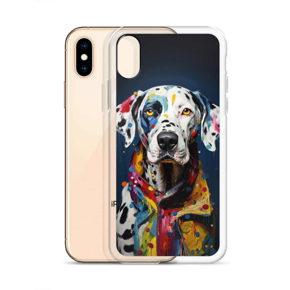 iPhone Case Painted Dalmatian