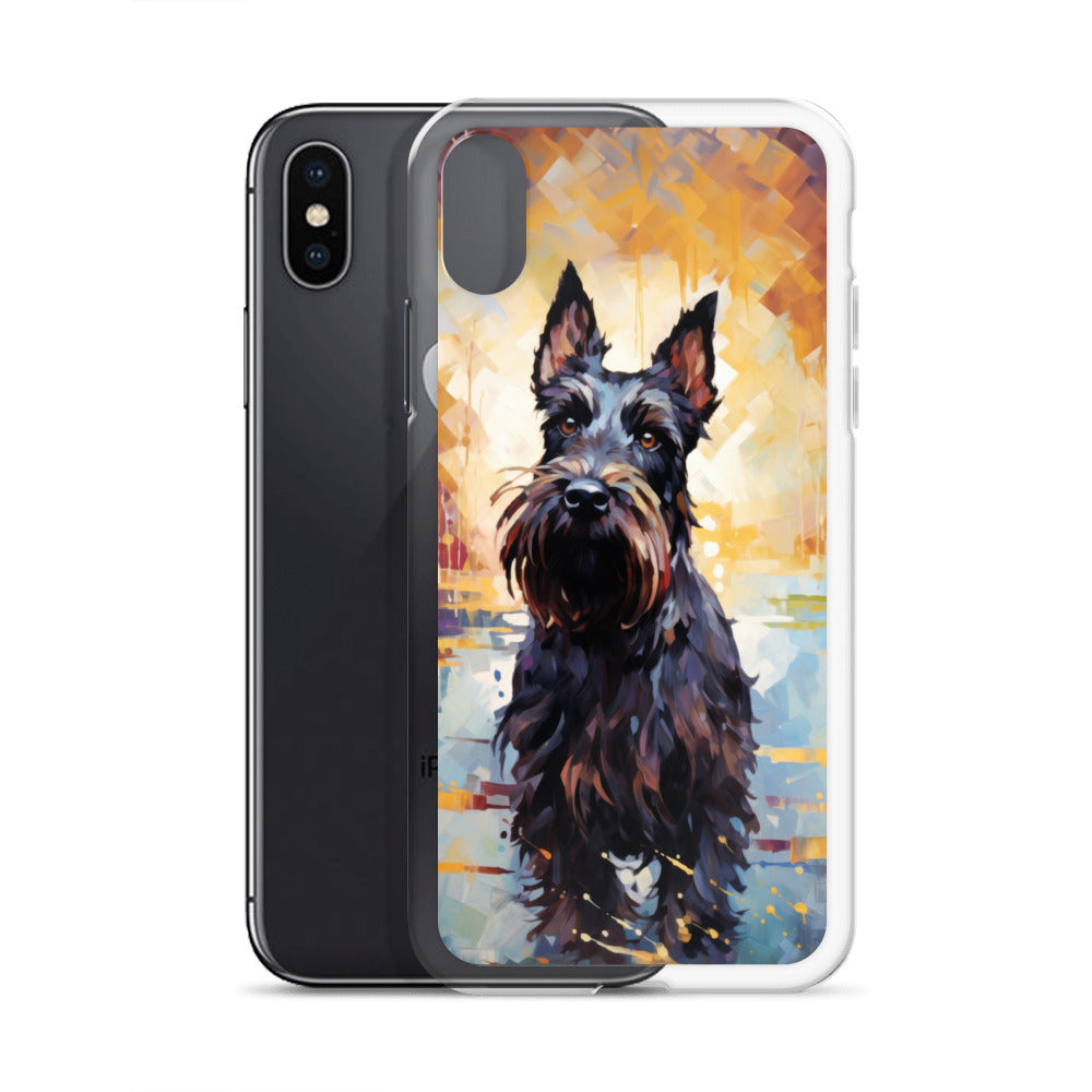 iPhone Case Painted Scottish Terrier
