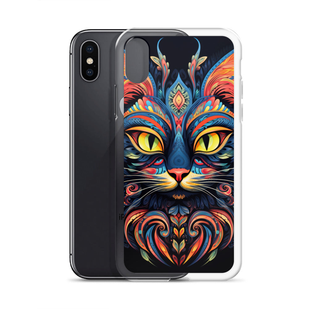 Mystical Kitty Cat iPhone Case