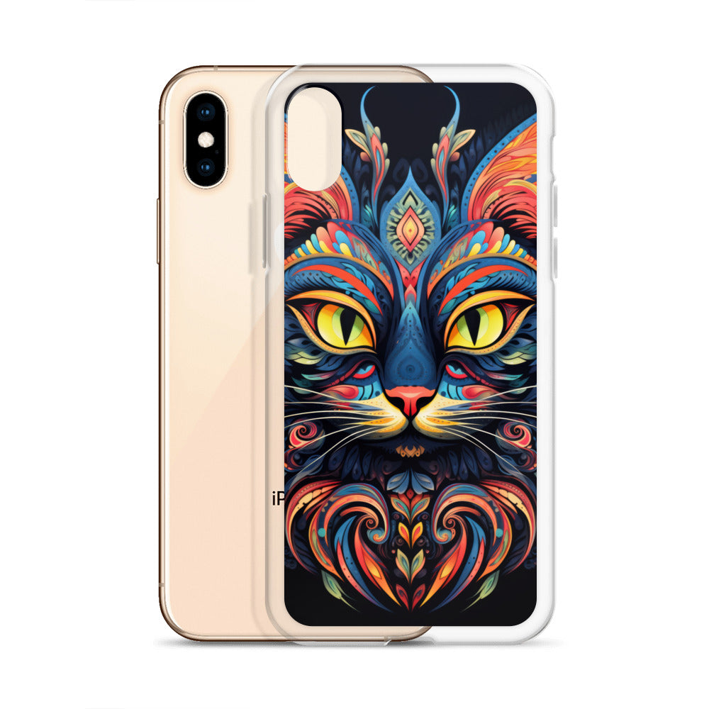 Mystical Kitty Cat iPhone Case