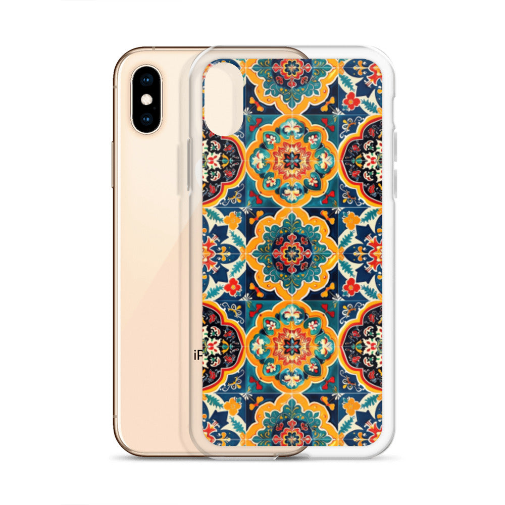 iPhone Case Colorful Armenian Ceramic Tiles