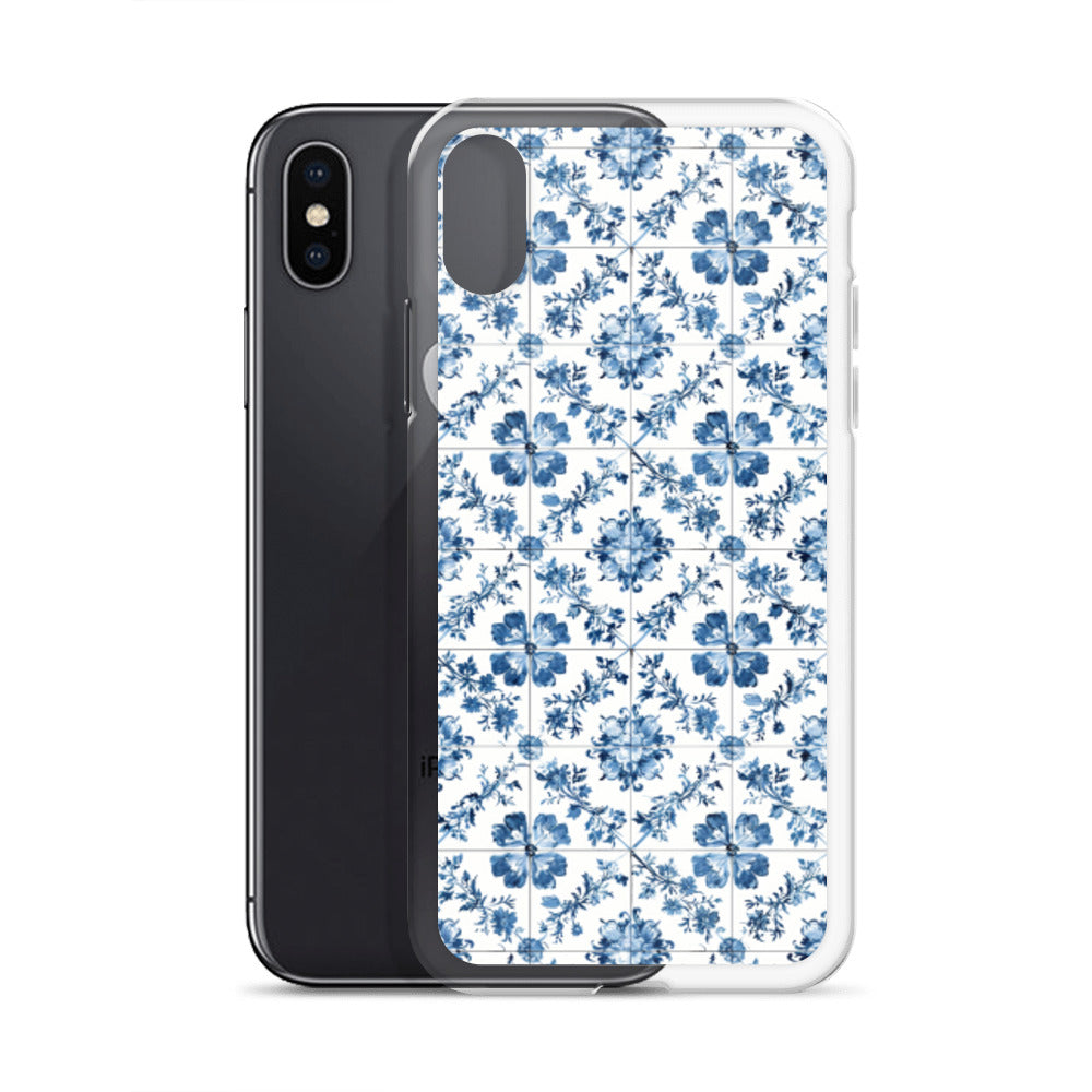iPhone Case French Provincial 19th Century Painted Tile