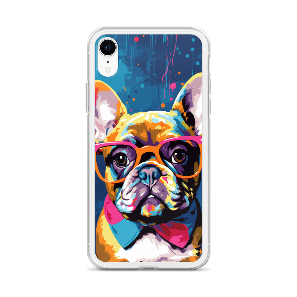 iPhone Case Painted Stylish French Bulldog