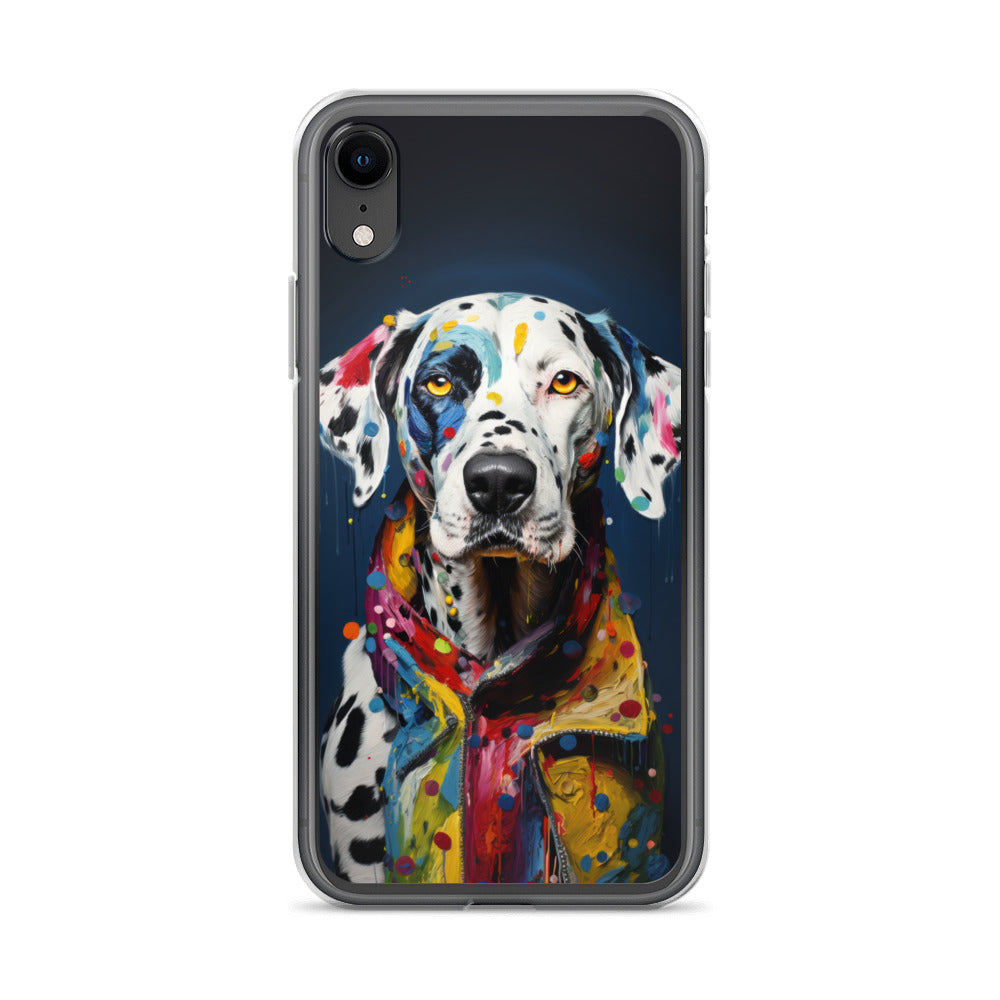iPhone Case Painted Dalmatian