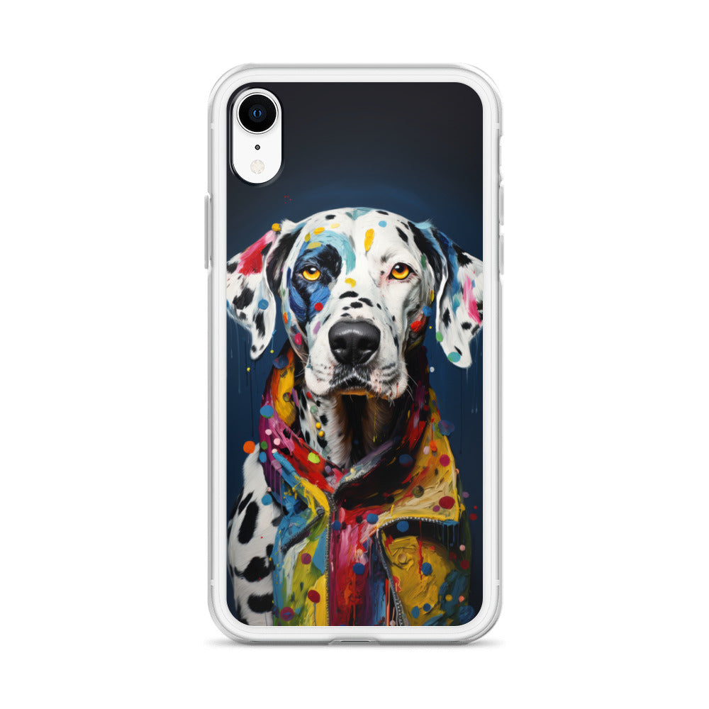 iPhone Case Painted Dalmatian