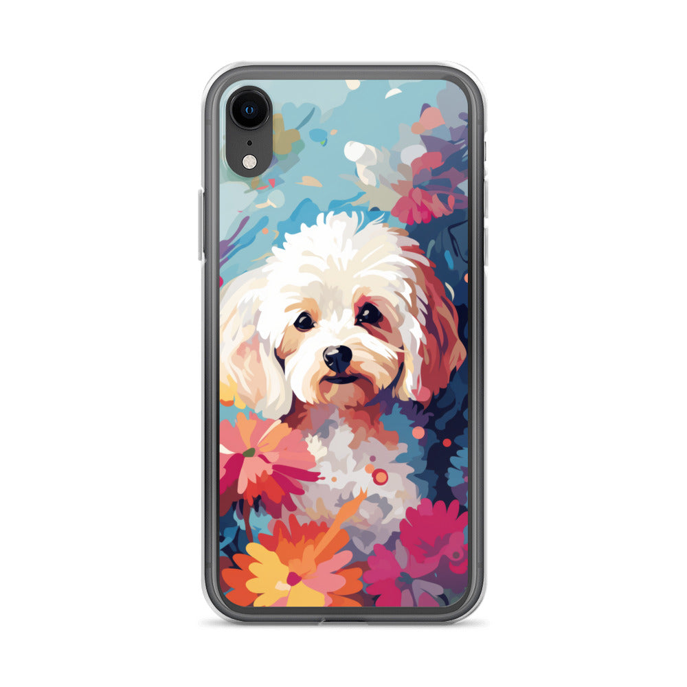 iPhone Case Painted Bichon Frise