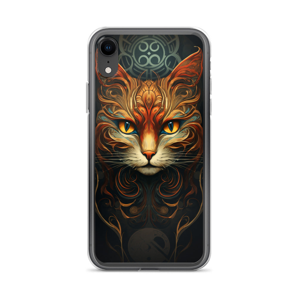 Art Nouveau Cat #2 iPhone Case