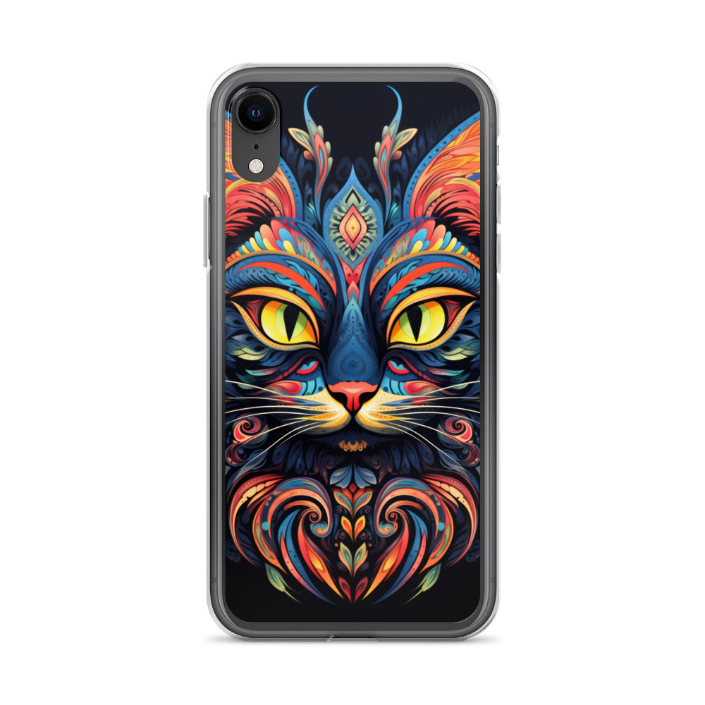 Mystical Kitty Cat iPhone Case