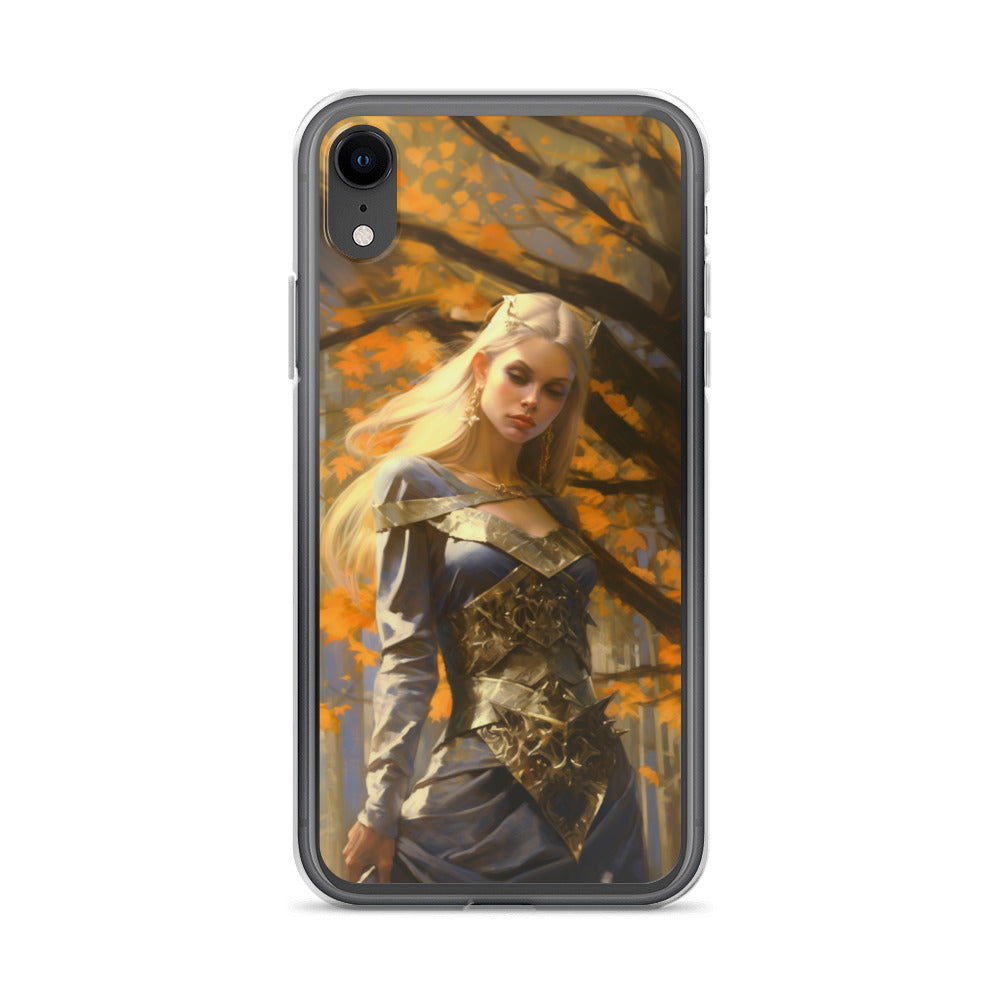 Dungeons and Dragons Female Elf iPhone Case