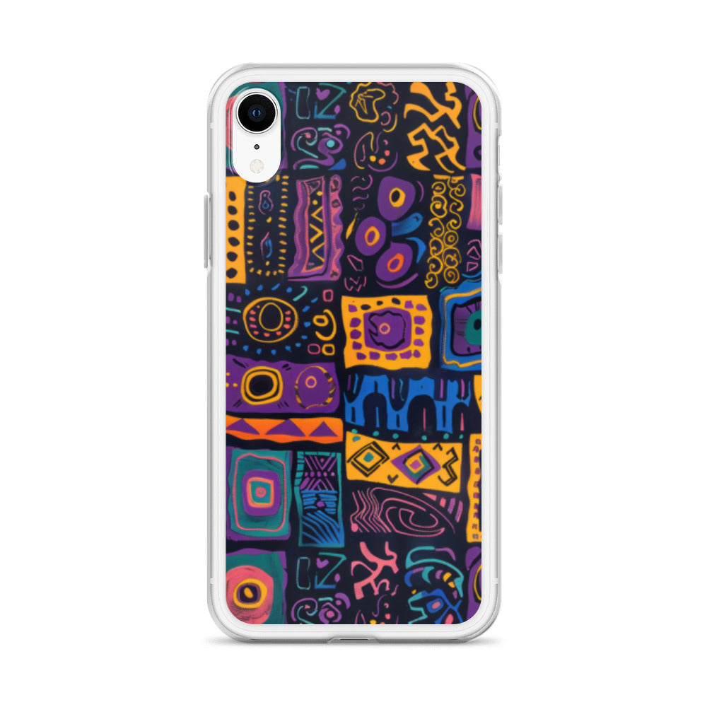 iPhone Case Colorful Yemanja Pattern