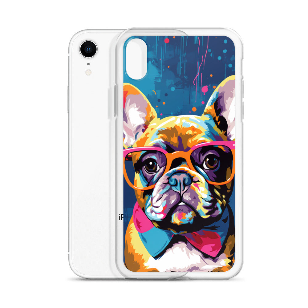 iPhone Case Painted Stylish French Bulldog