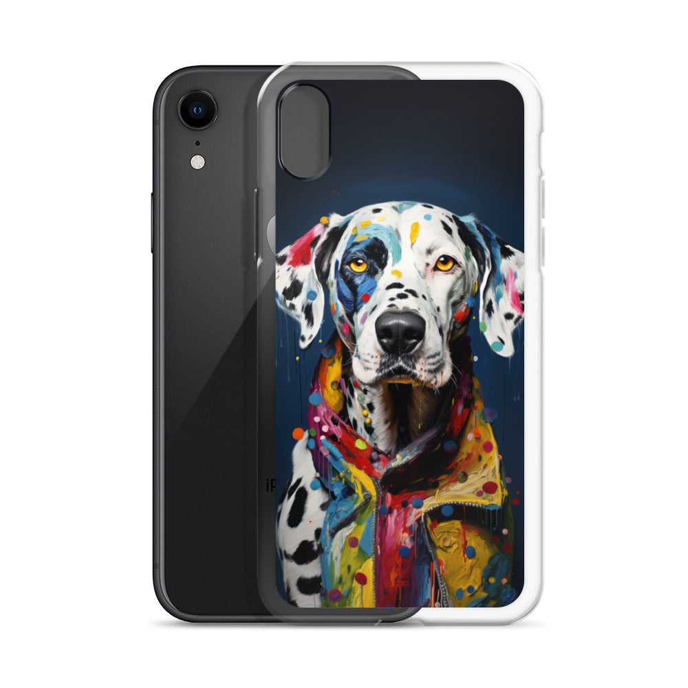 iPhone Case Painted Dalmatian