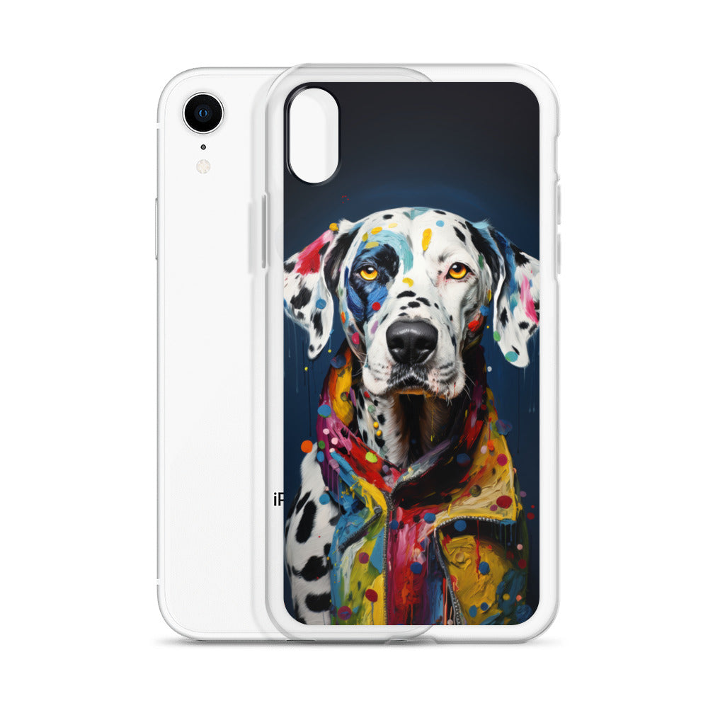 iPhone Case Painted Dalmatian
