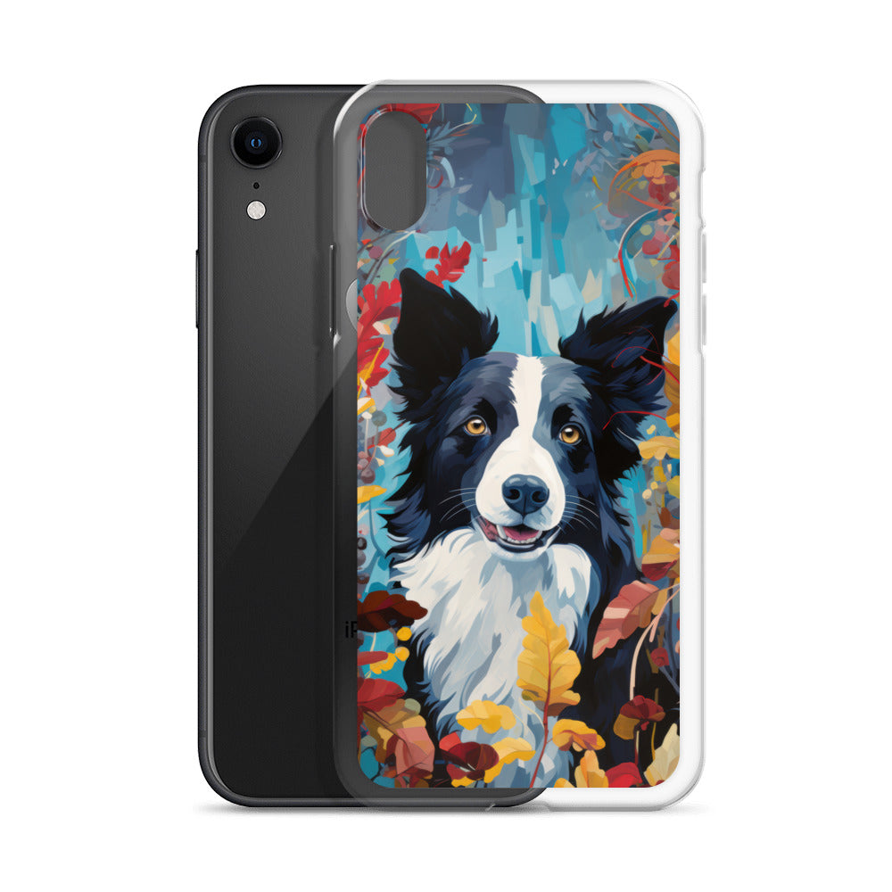 iPhone Case Painted Border Collie