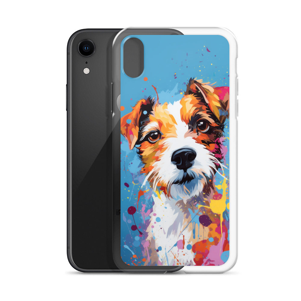 iPhone Case Painted Jack Russell Terrier
