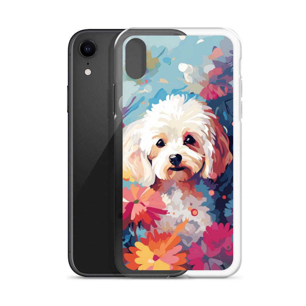 iPhone Case Painted Bichon Frise