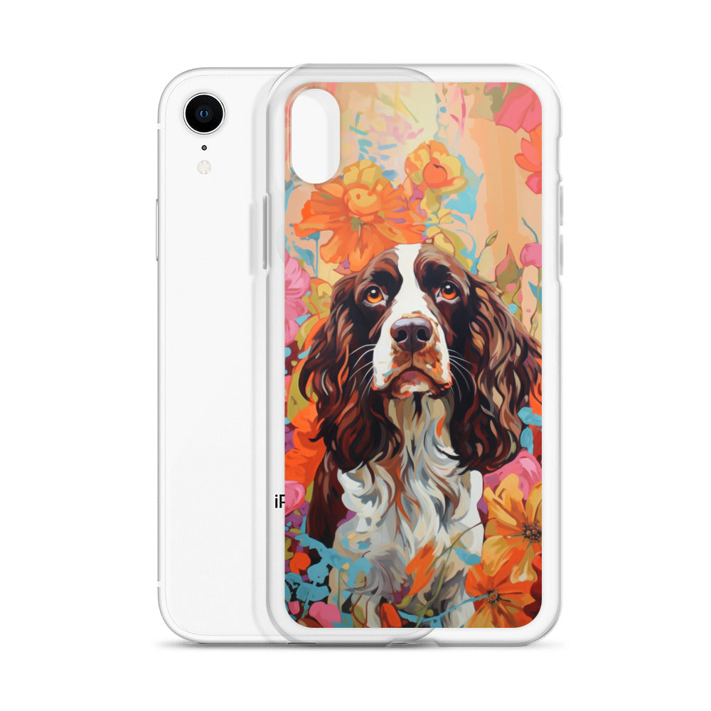 iPhone Case Painted English Springer Spaniel