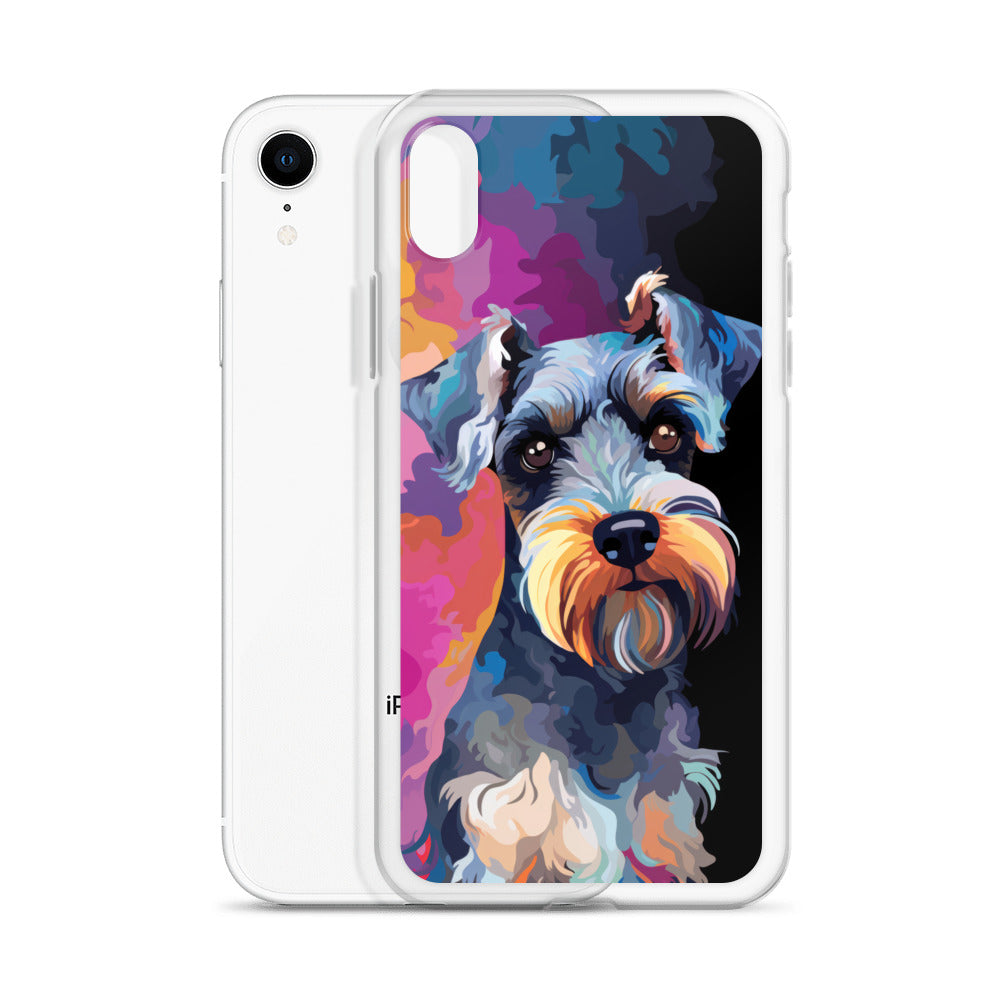 iPhone Case Painted Schnauzer