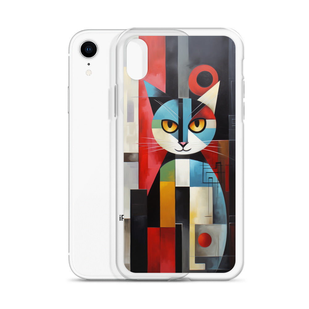 Bauhaus Kitty Cat iPhone Case
