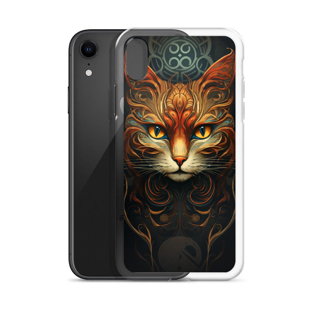 Art Nouveau Cat #2 iPhone Case