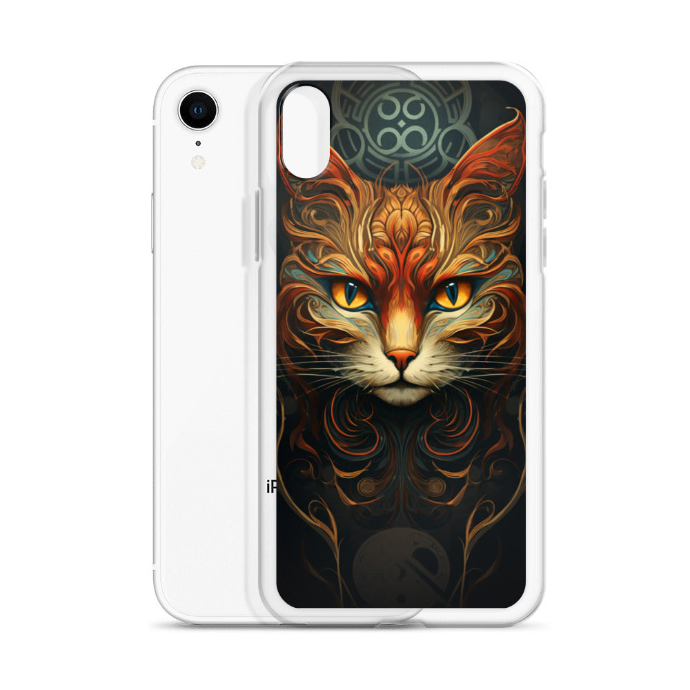 Art Nouveau Cat #2 iPhone Case